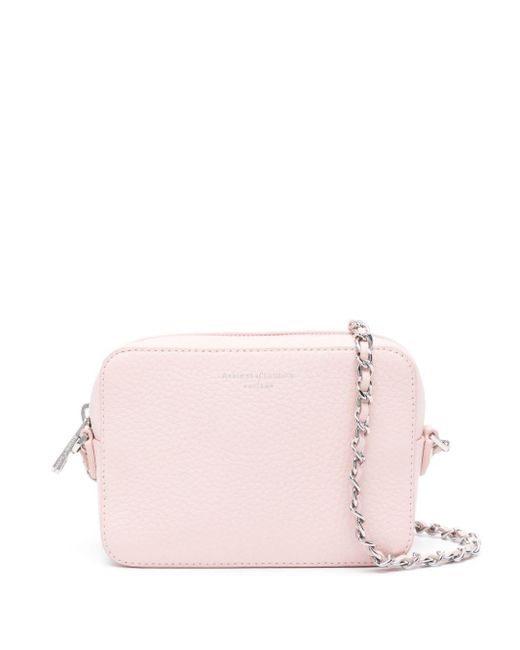 Aspinal Pink Milly Cross Body Bag