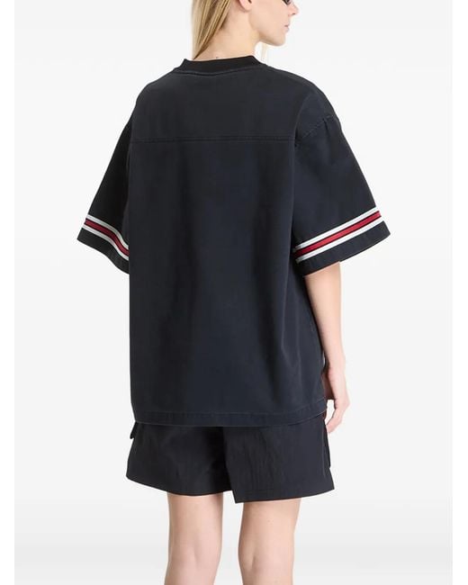 Nike Black Haut Flight En Jersey À Col V