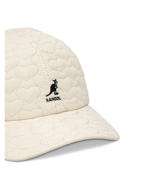 Kangol Natural Quilted Baseball Cap