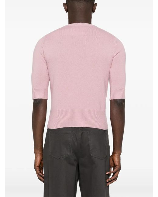 Extreme Cashmere Pink Cashmere Top