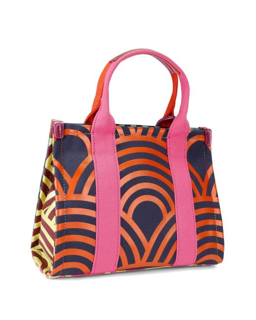 Kurt Geiger Red Small Southbank Eagle-Head Tote Bag