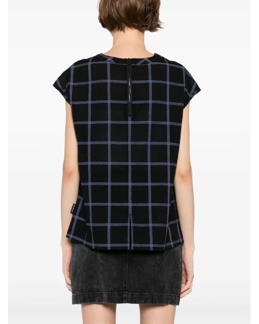 SPORT b. by agnès b. チェック タンクトップ Black