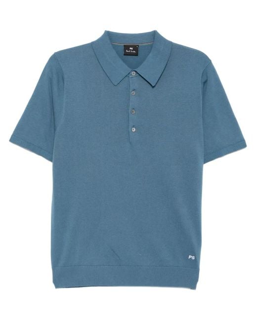 Polo À Patch Logo Paul Smith pour homme en coloris Blue