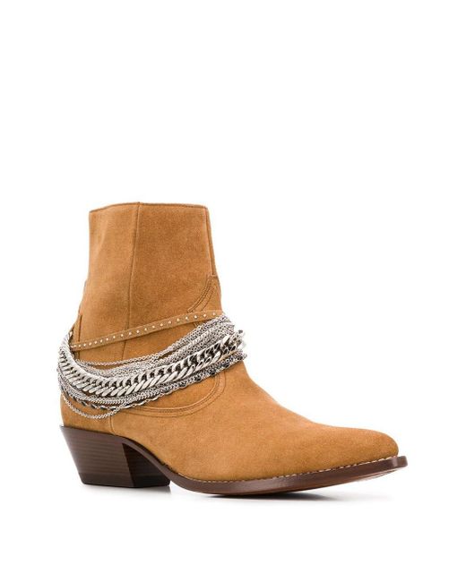 Amiri western chain boot deals