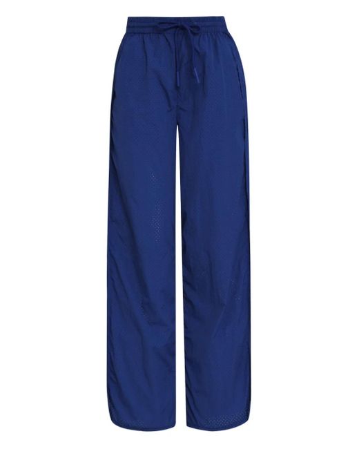 Osklen Blue Perforated Track Pants