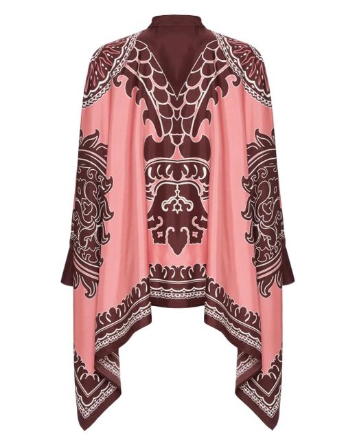 LaDoubleJ Red Foulard Hemd