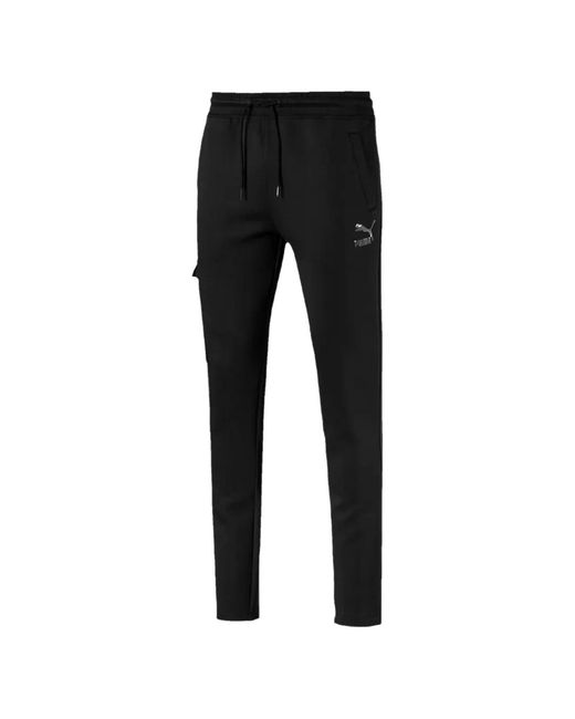 PUMA Black Logo Detail Track Pants for men