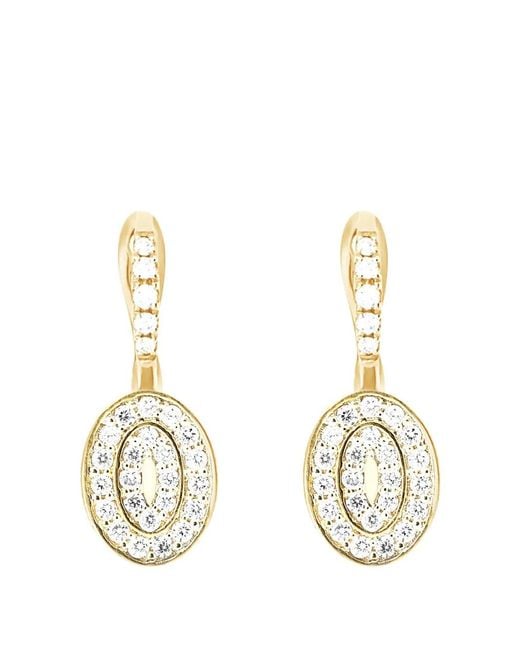 Nanis Metallic Ciliegine Diamond Earrings