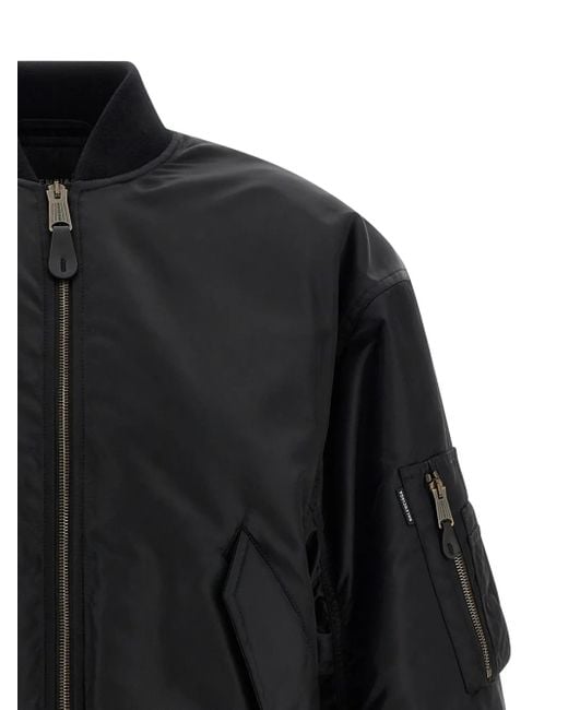 Plumífero bómber Standard Balenciaga de color Black