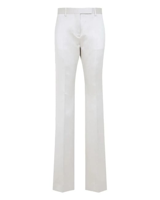 Tom Ford Gray Flared-Leg Trousers
