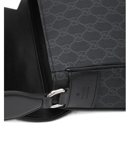メンズ Gucci GGモノグラム ショルダーバッグ Black