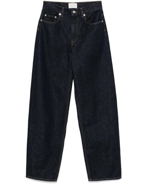 Loulou de Saison Blue Samur Straight-Leg Jeans