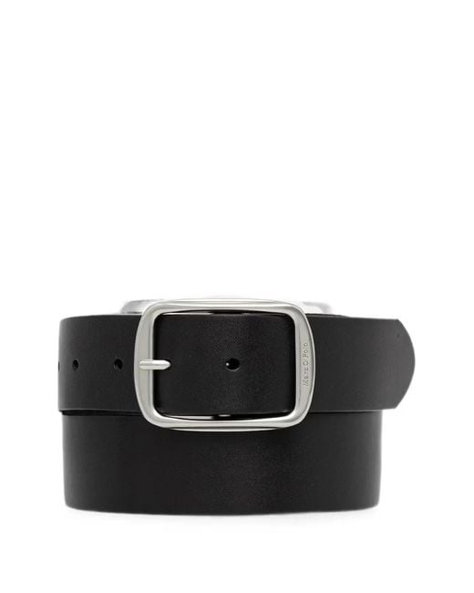 Marc O' Polo Black Arina Buckle-Fastening Leather Belt