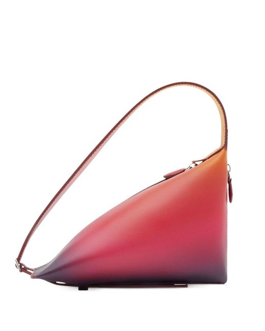 Borsa a spalla Baby Shark di Courreges in Pink