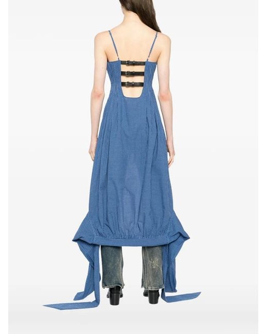 BONBOM Geruit Blouse in het Blue