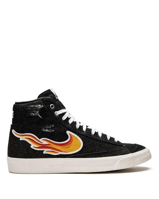 Nike Black Blazer Mid '77 "Cleveland Rocks" Sneakers for men