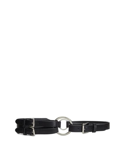 Polo Ralph Lauren White Ceinture À Double Boucle