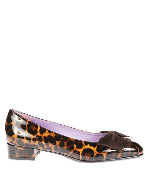 CAREL PARIS Brown 30Mm Leopard-Print Pumps
