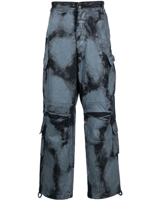 DARKPARK Jeans Met Tie-dye Print in het Blue voor heren