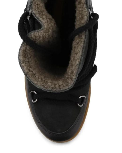 Isabel Marant Black Nowles Snow Boots