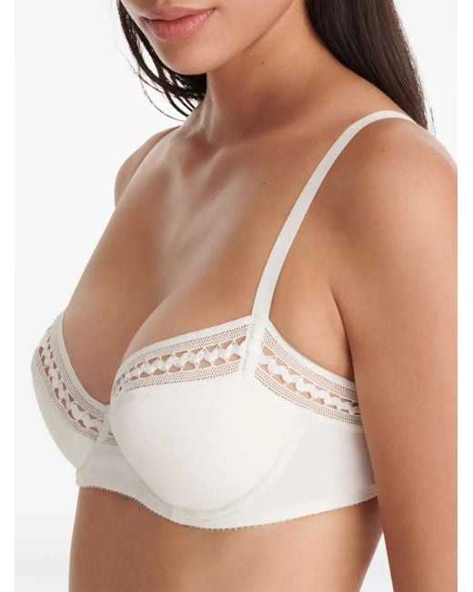 Eres White Jump Padded Bra