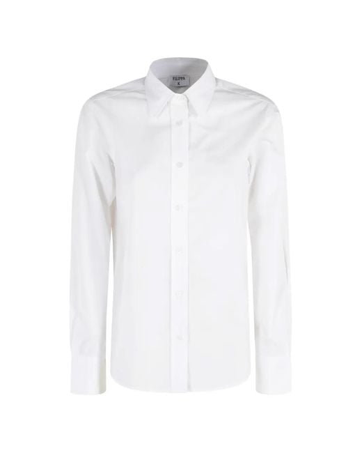 Filippa K White Classic Poplin Shirt