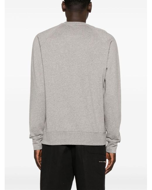 Givenchy Katoenen Sweater Met Geborduurd Logo in het Gray voor heren