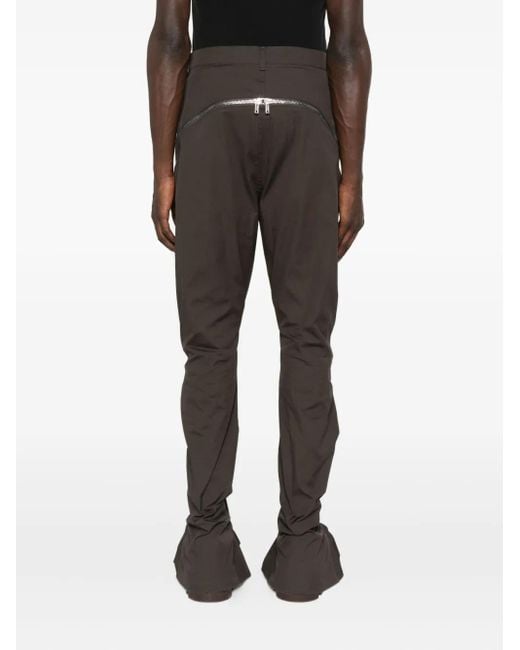 Rick Owens Hose Mit Reißverschlussdetail in Gray für Herren