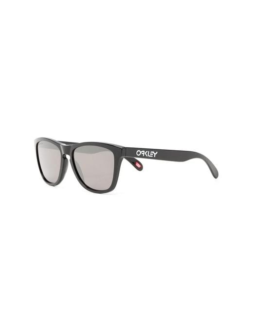 Oakley Gray Logo Square Sunglasses