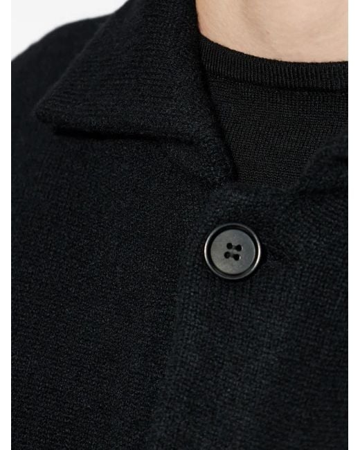 Lisa Yang Blue Button-Fastening Cardigan for men