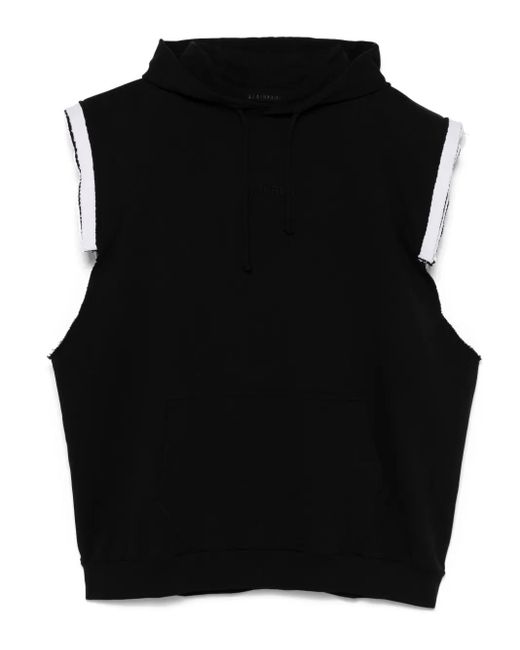 Felpa Con Cappuccio di ALAINPAUL in Black