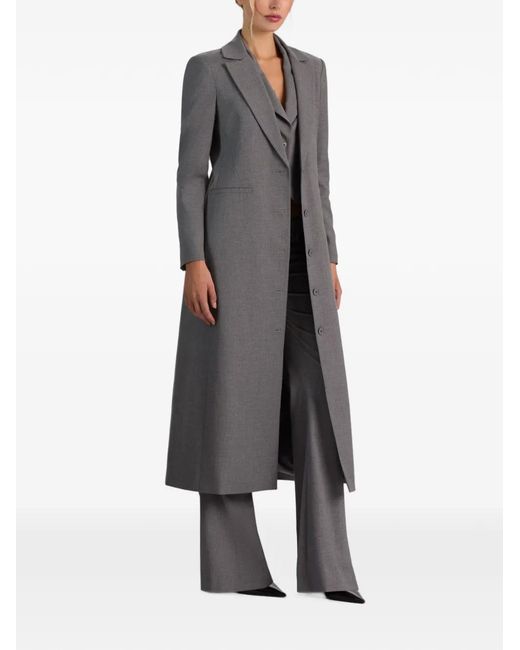 Alice + Olivia Gray Irvin Button-Front Blazer