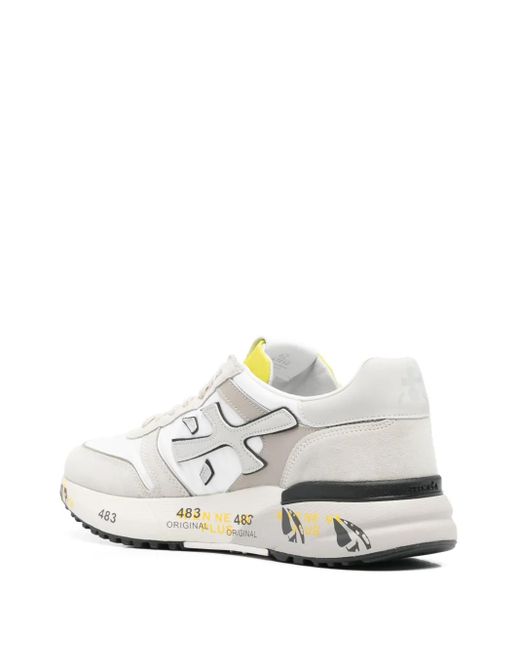 Premiata White Mick Sneakers for men