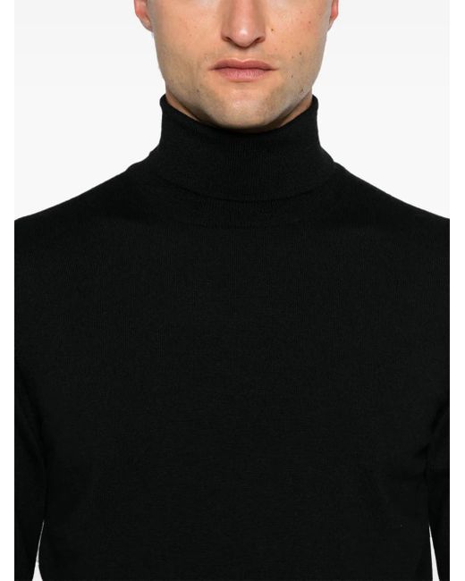 Tagliatore Black Sweaters for men