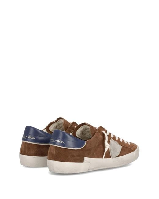 Philippe Model Brown Prsx Sneakers for men