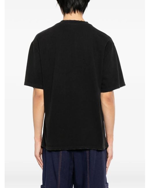 WARMAN Black Dead-Inside T-Shirt for men