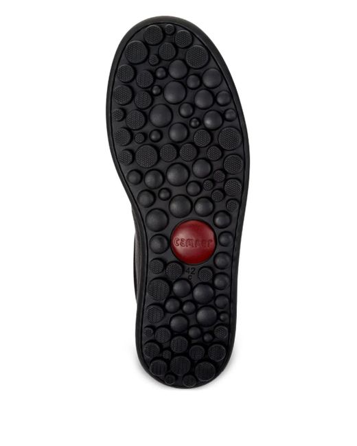 Camper Black Pelotas Leather Sneakers for men