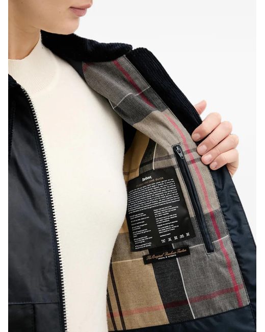 Barbour Black Kearton Wax Jacket