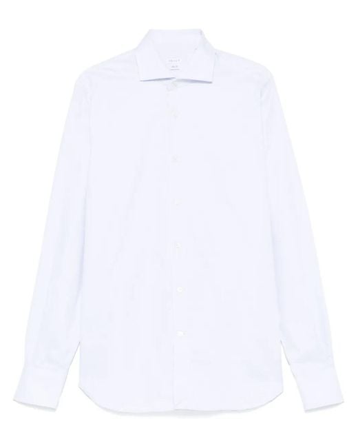 Orian White Cotton Shirt for men