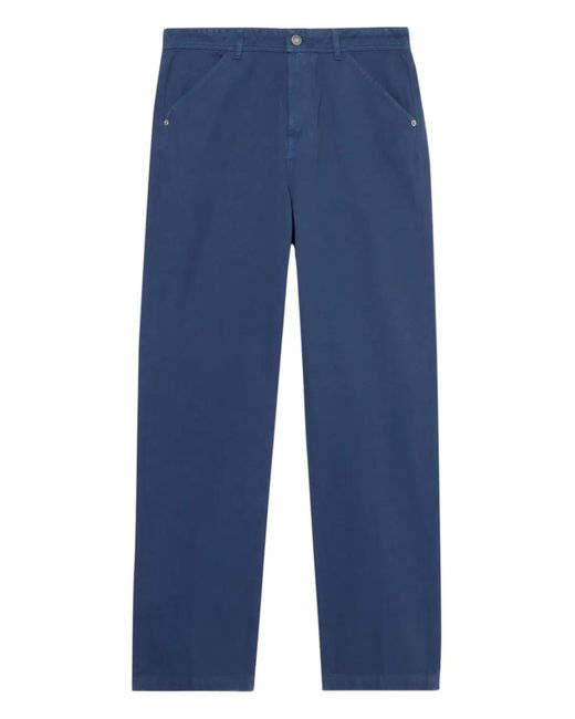 Brooks Brothers Blue Five-Pockets Trousers for men