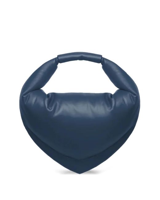 FEDERICO CINA Blue Midi Tortellino Tote Bag