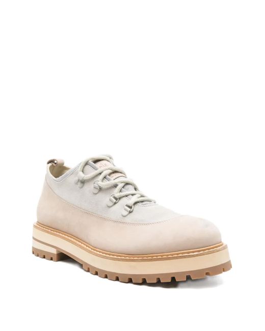 Eleventy White Lace-Up Shoes for men