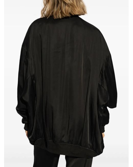 Rick Owens Black Peter Flight Jacket