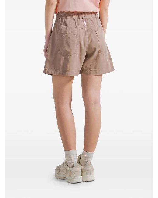Deha White Drawstring Twill Shorts