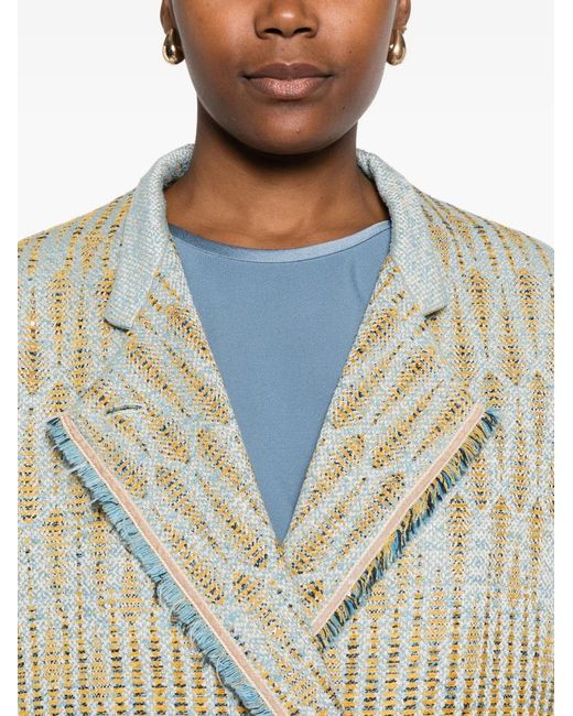 Forte_forte White Double-Breasted Jacket