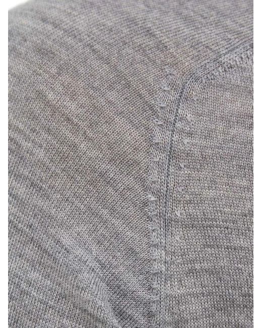 Day Birger et Mikkelsen Trui Met Ronde Hals in het Gray