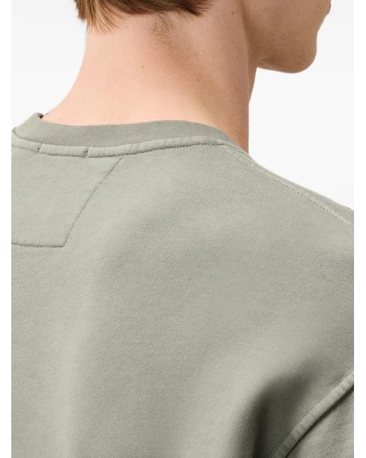 C P Company Green Sweat À Détail Verre De Lunettes Signature for men