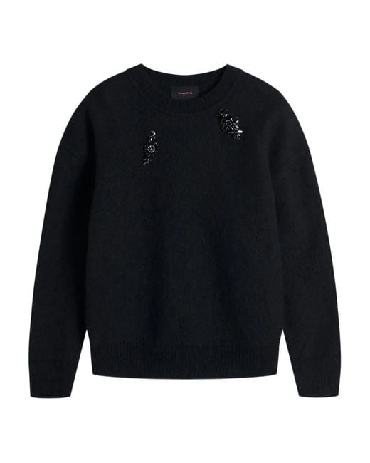 Simone Rocha Verfraaide Trui in het Black