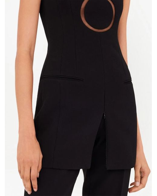 Ferragamo Blue Sleeveless Top