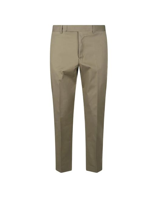 PT Torino Natural Pleated Trousers for men
